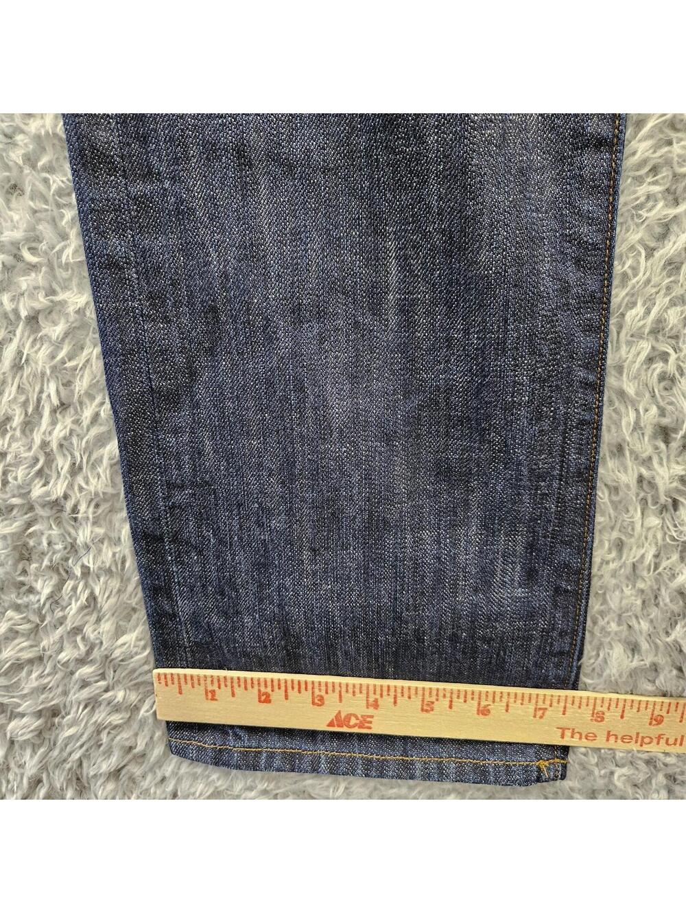 DYLAN GEORGE Selvedge Jeans 5700CS Straight Dark Wash 31 (fits 30x31) USA Made - Picture 10 of 15